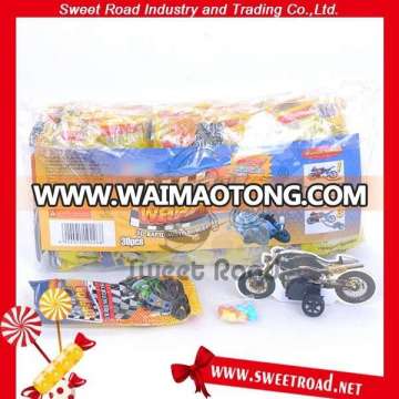 Small 3D Moto Candy Toy